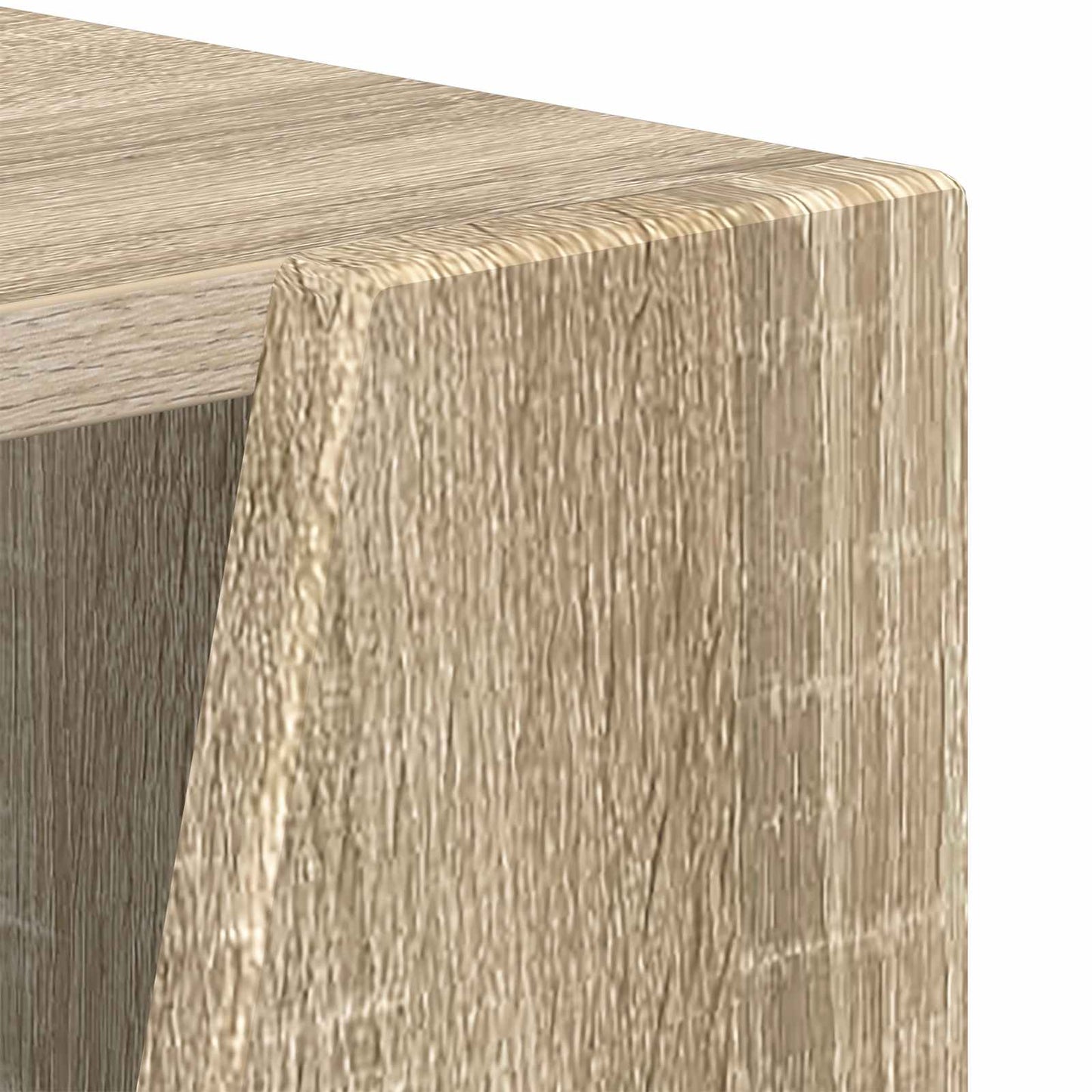 Sidehylle Sonoma eik 33 x 32 x 70,5 cm Konstruert tre