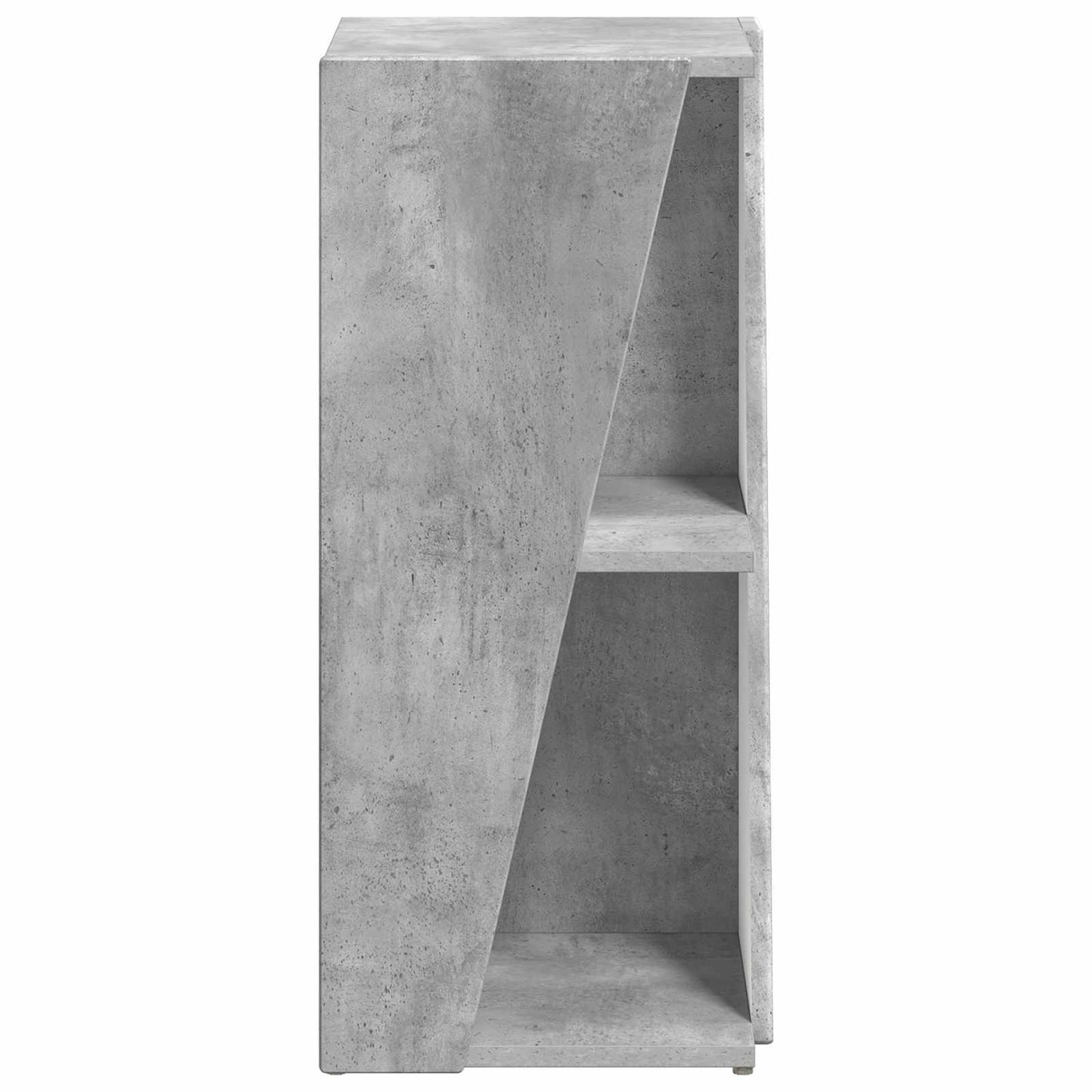 Sidehylle Betonggrå 33 x 32 x 70,5 cm Konstruert tre