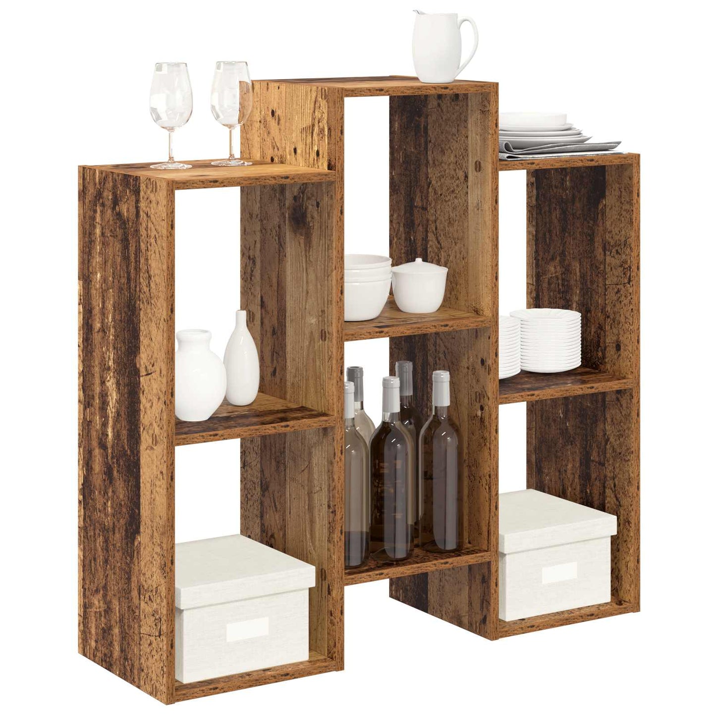 Serviesskap Gammelt tre 90 x 30 x 90 cm