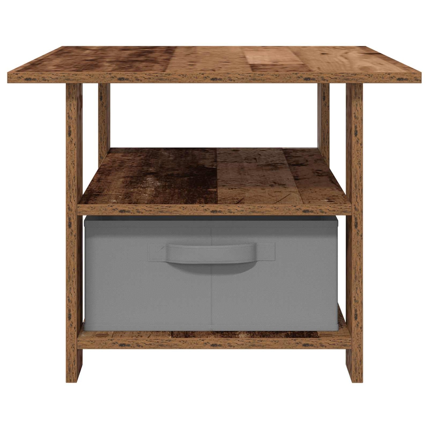 Kaffebord med skuff Gammelt tre 77 x 55 x 42 cm Konstruert tre