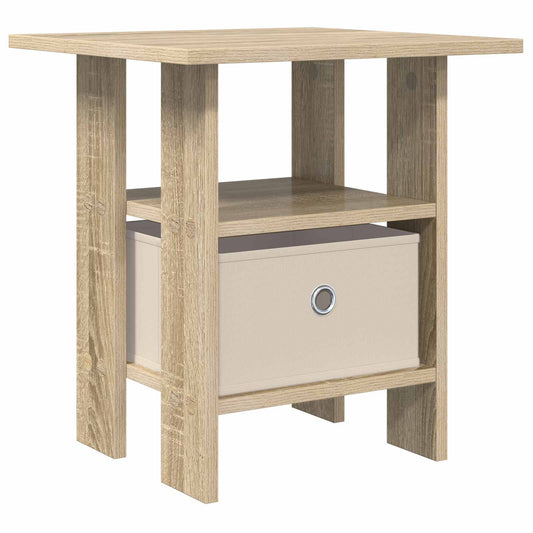Nattbord med skuff Sonoma eik 41 x 40 x 45 cm Konstruert tre