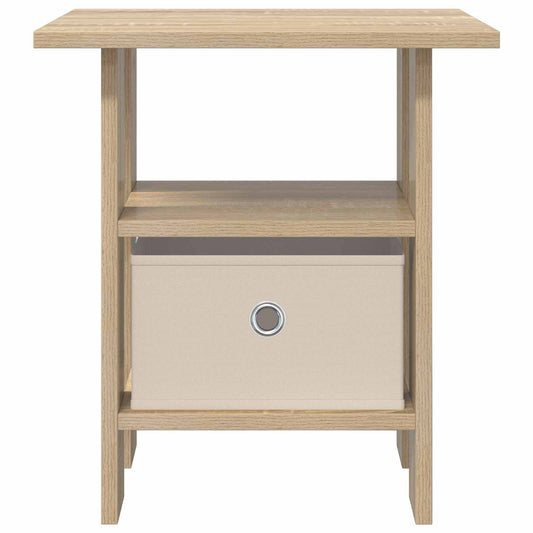Nattbord med skuff Sonoma eik 41 x 40 x 45 cm Konstruert tre