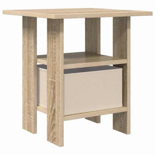 Nattbord 2 pcs Sonoma eik 41 x 40 x 45 cm Konstruert tre