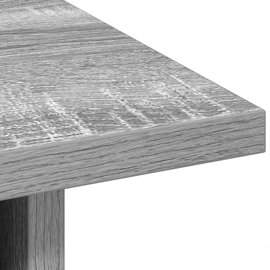 Nattbord med skuff Grå Sonoma 41 x 40 x 45 cm Konstruert tre