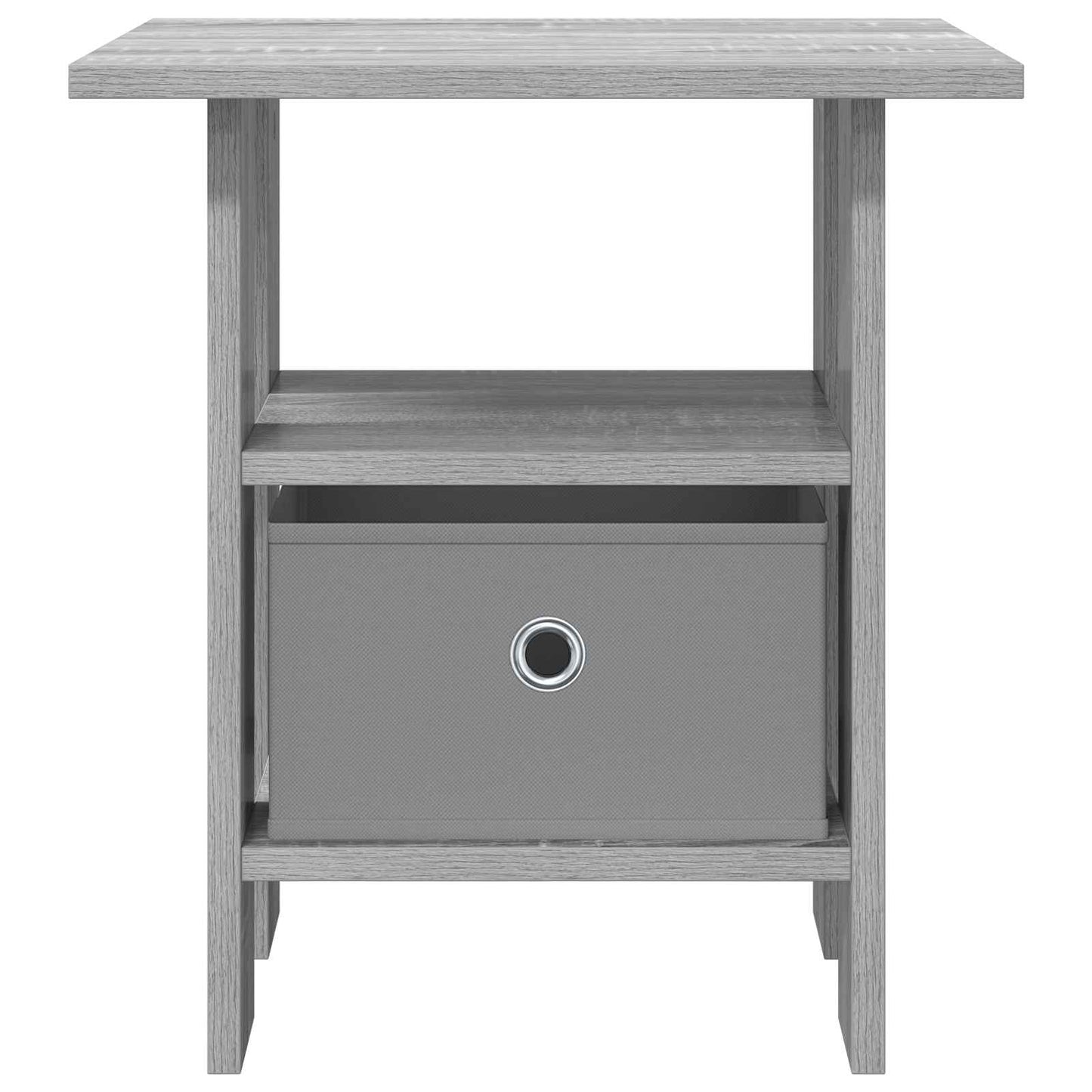 Nattbord 2 pcs Grå Sonoma 41 x 40 x 45 cm Konstruert tre