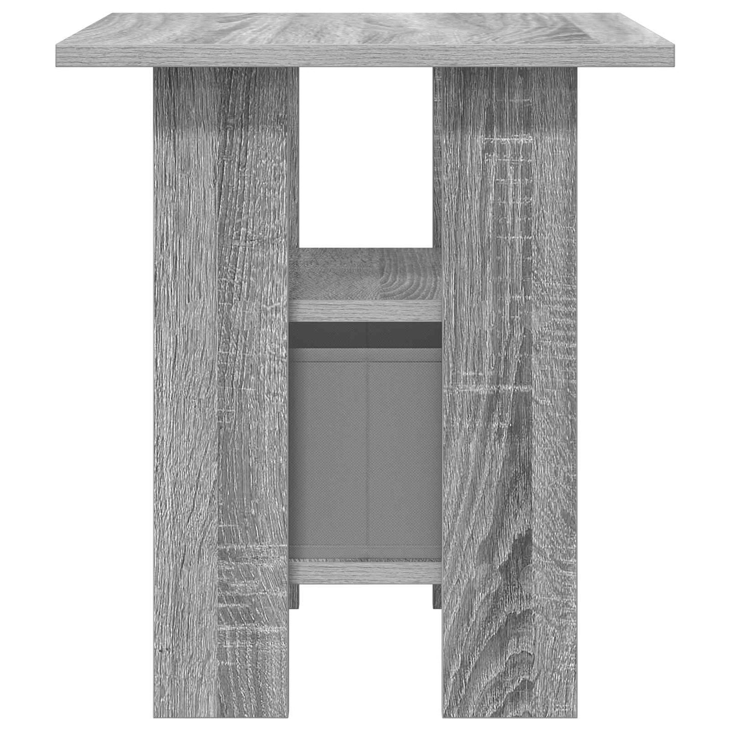 Nattbord 2 pcs Grå Sonoma 41 x 40 x 45 cm Konstruert tre