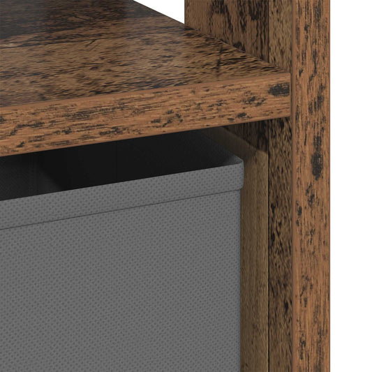 Nattbord 2 pcs Gammelt tre 41 x 40 x 45 cm Konstruert tre