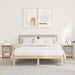 Nattbord 2 pcs Sonoma eik 41 x 40 x 45 cm Konstruert tre