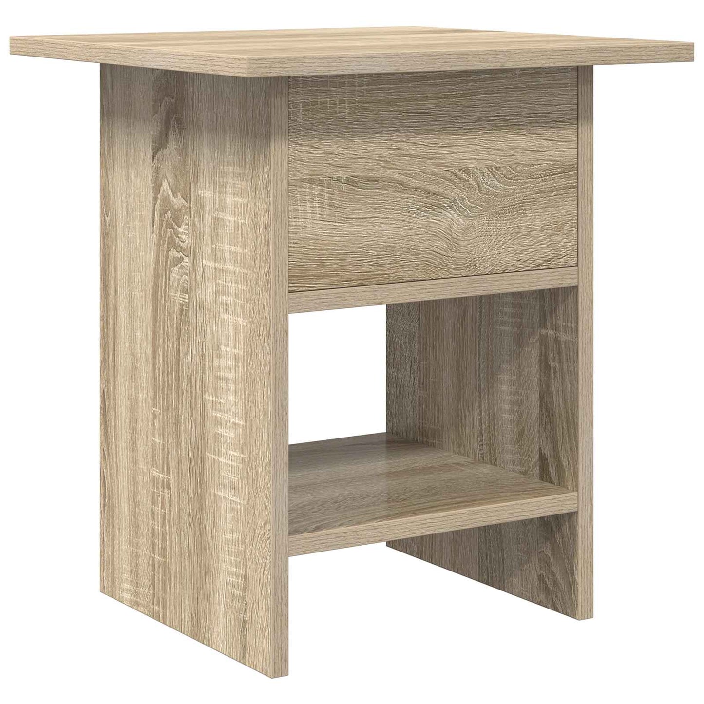 Nattbord 2 pcs Sonoma eik 41 x 40 x 45 cm Konstruert tre