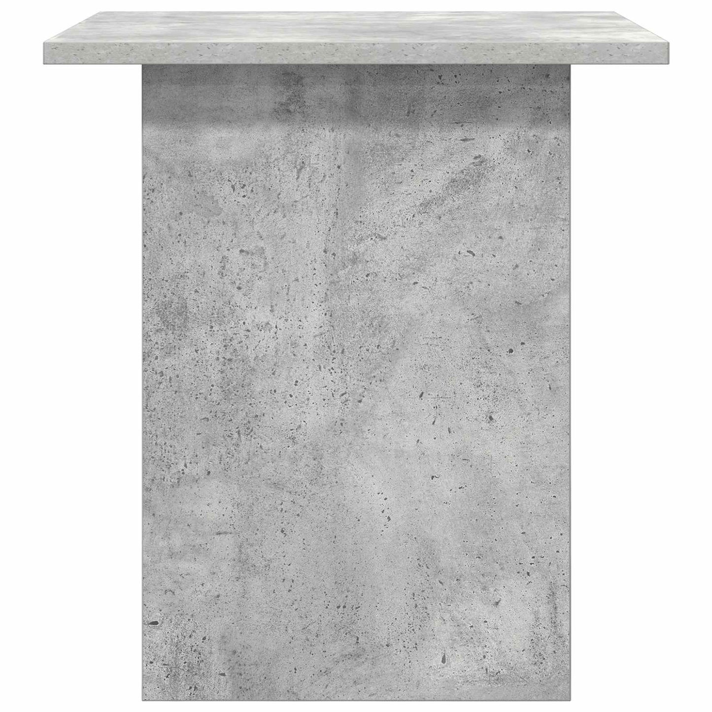 Nattbord med skuff Betonggrå 41 x 40 x 45 cm Konstruert tre