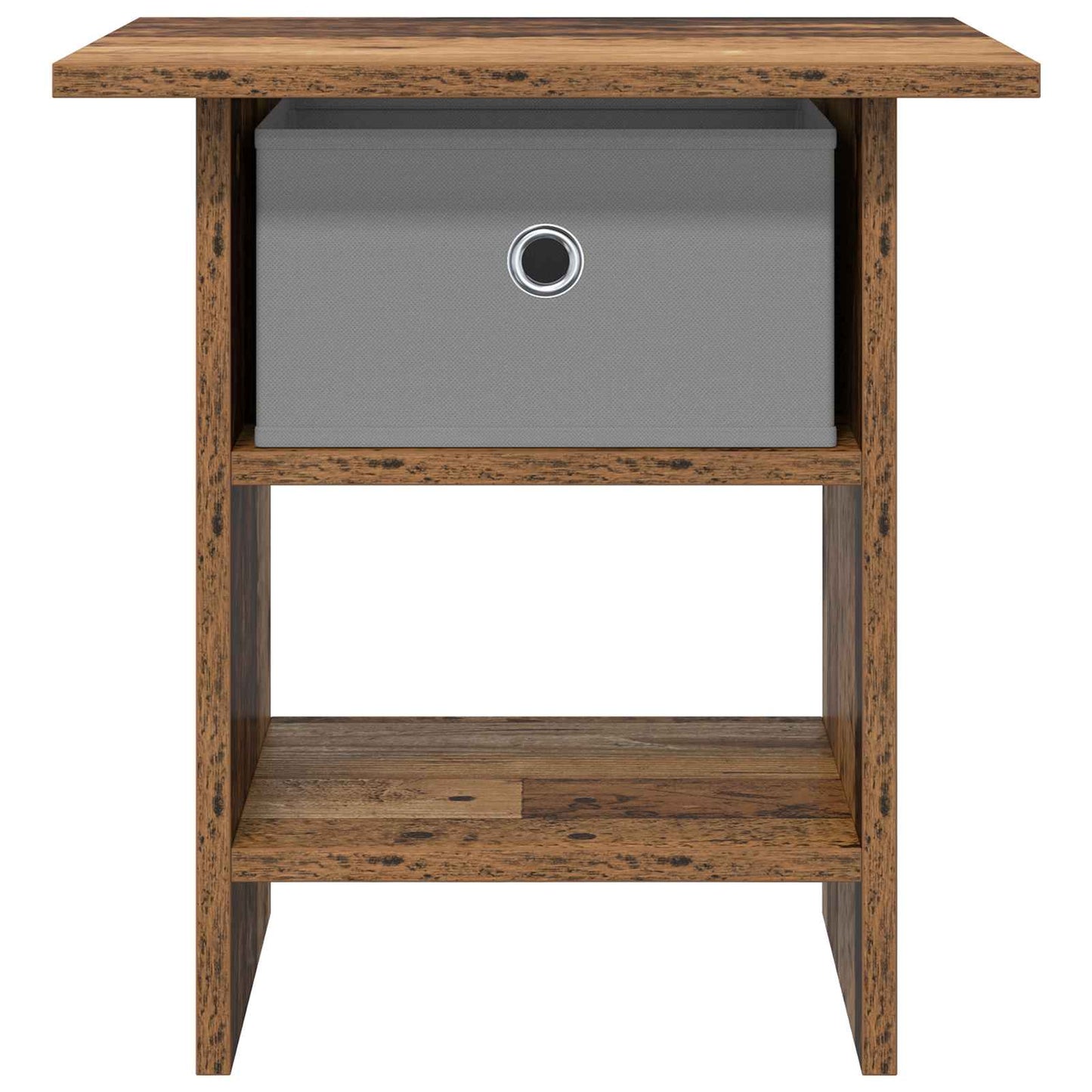 Nattbord med skuff Gammelt tre 41 x 40 x 45 cm Konstruert tre