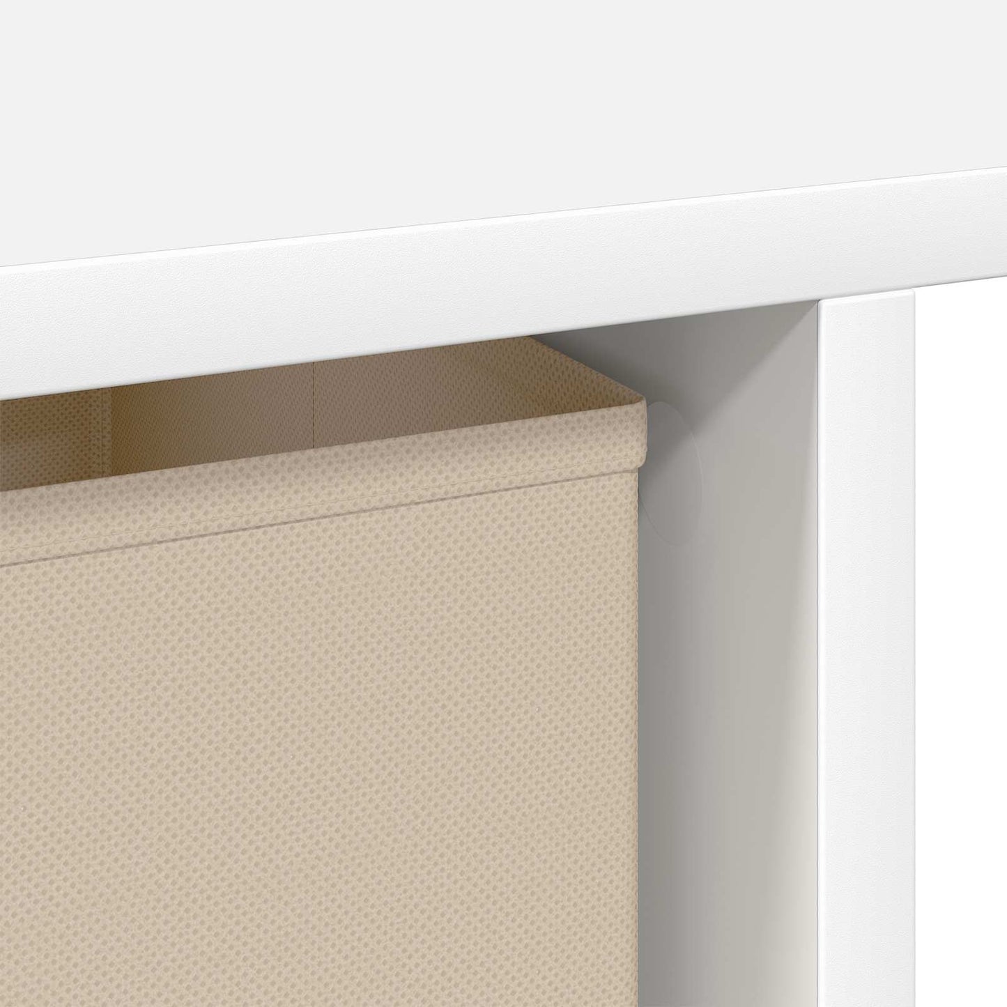 Skrivebord med skuff Hvit 100 x 40 x 75 cm Konstruert tre
