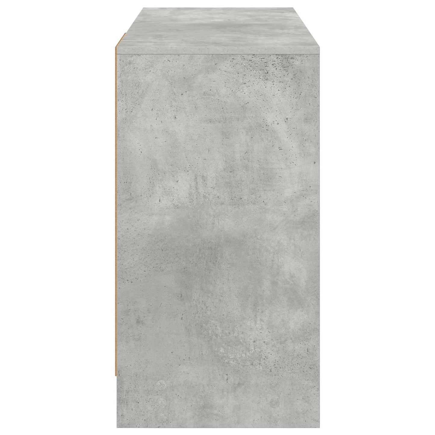 Skrivebord med skuff Betonggrå 100 x 40 x 75 cm Konstruert tre