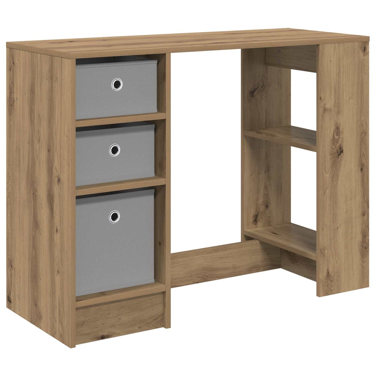 Skrivebord Artisan Eik 100 x 40 x 75 cm Konstruert tre