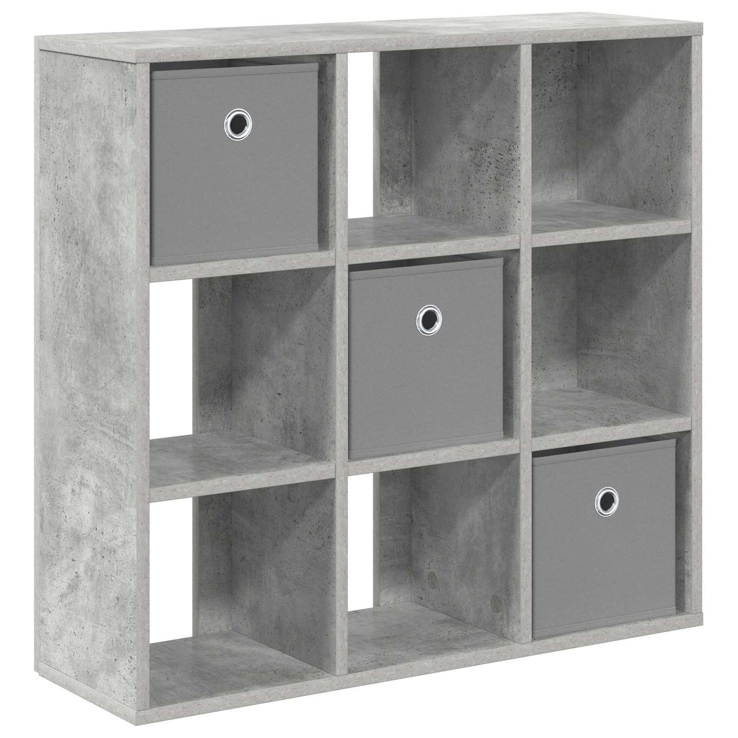 Serviesskap med skuff Betonggrå 73,5 x 24 x 69,5 cm