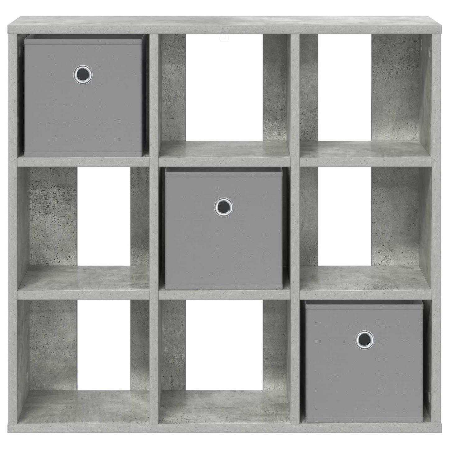 Serviesskap med skuff Betonggrå 73,5 x 24 x 69,5 cm