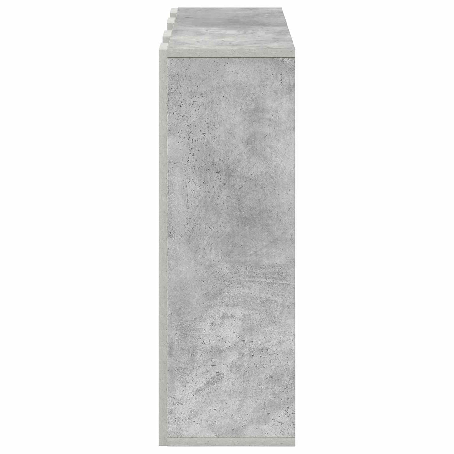 Serviesskap med skuff Betonggrå 73,5 x 24 x 69,5 cm