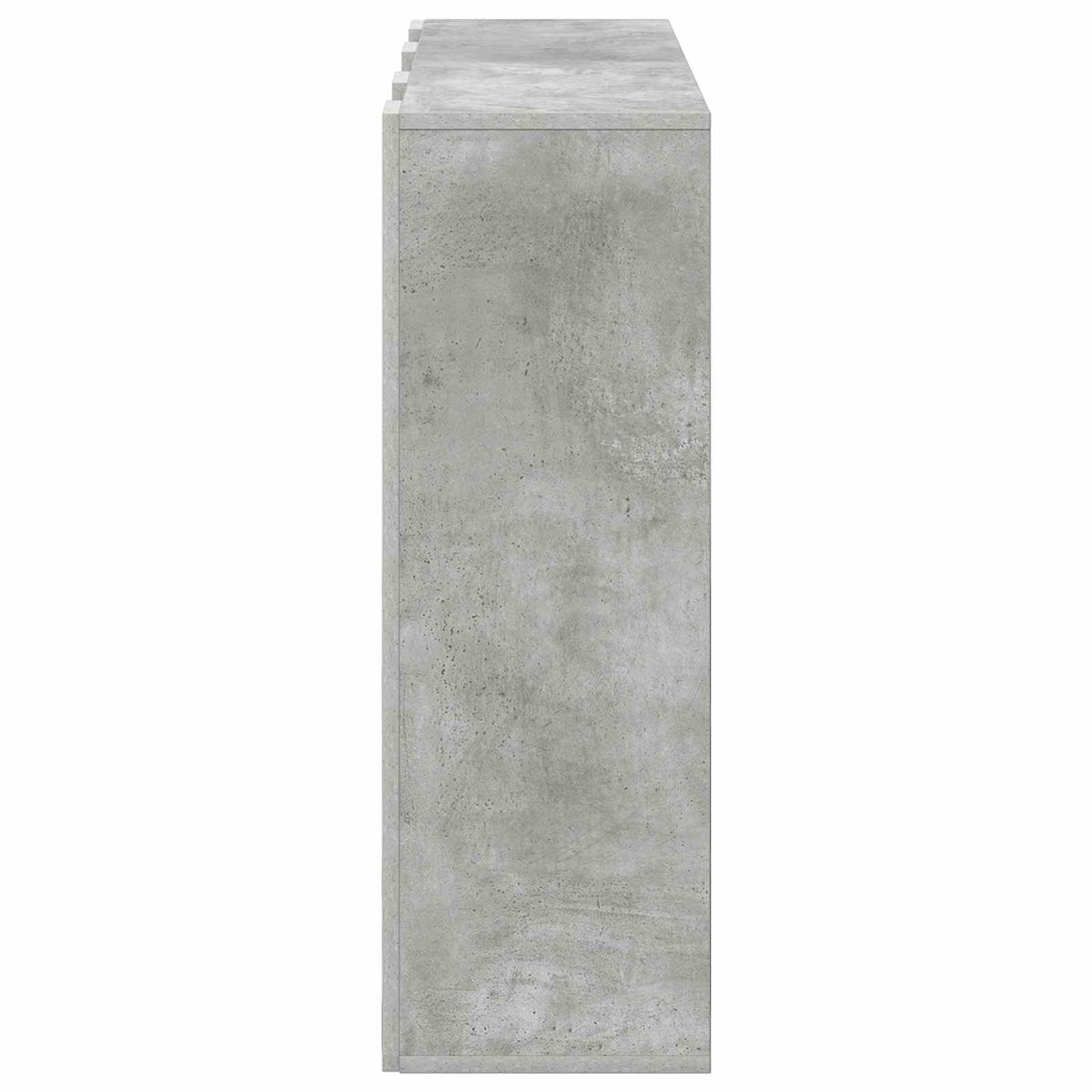 Serviesskap med skuff Betonggrå 88,5 x 29 x 84,5 cm