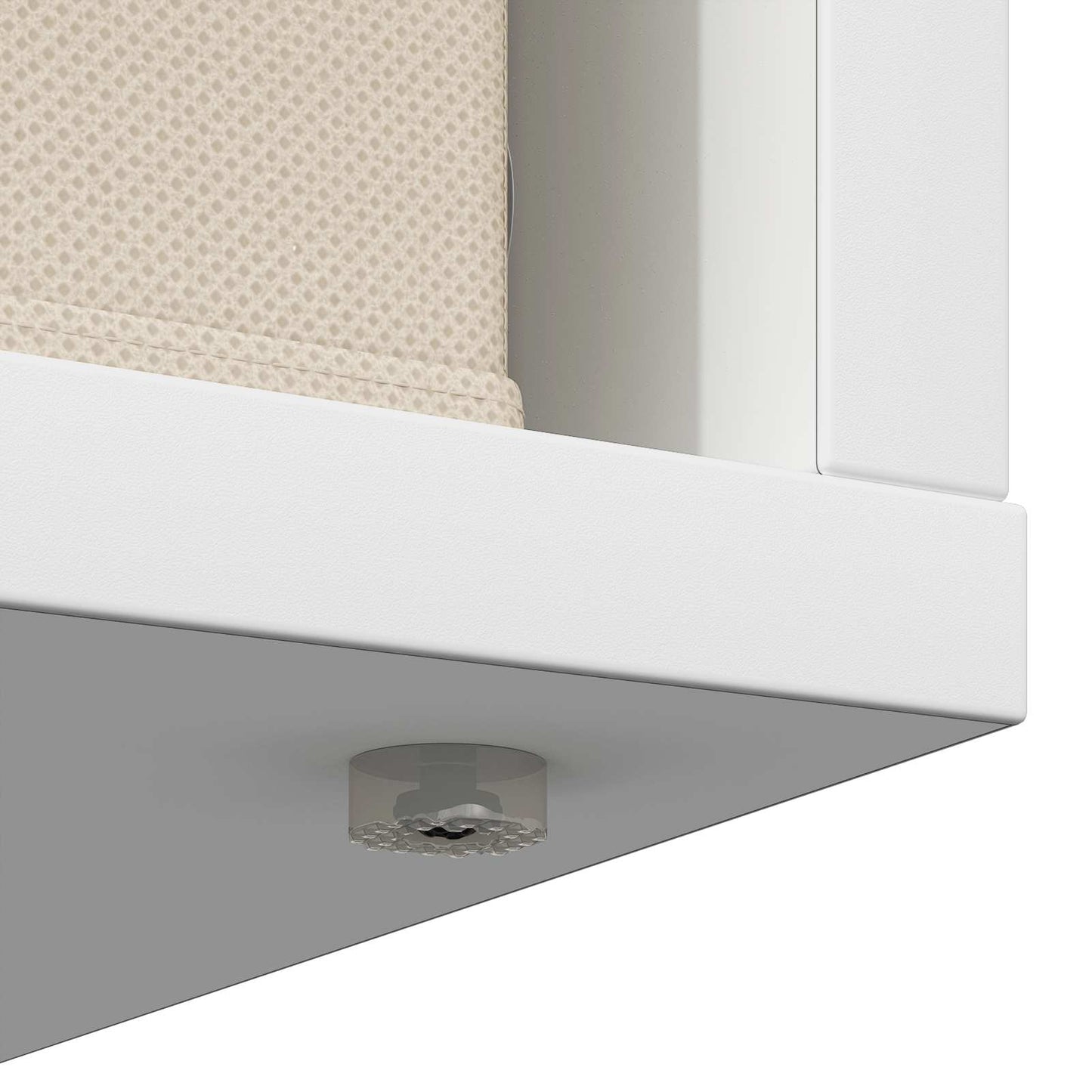Serviesskap med skuff Hvit 102 x 31 x 99,5 cm
