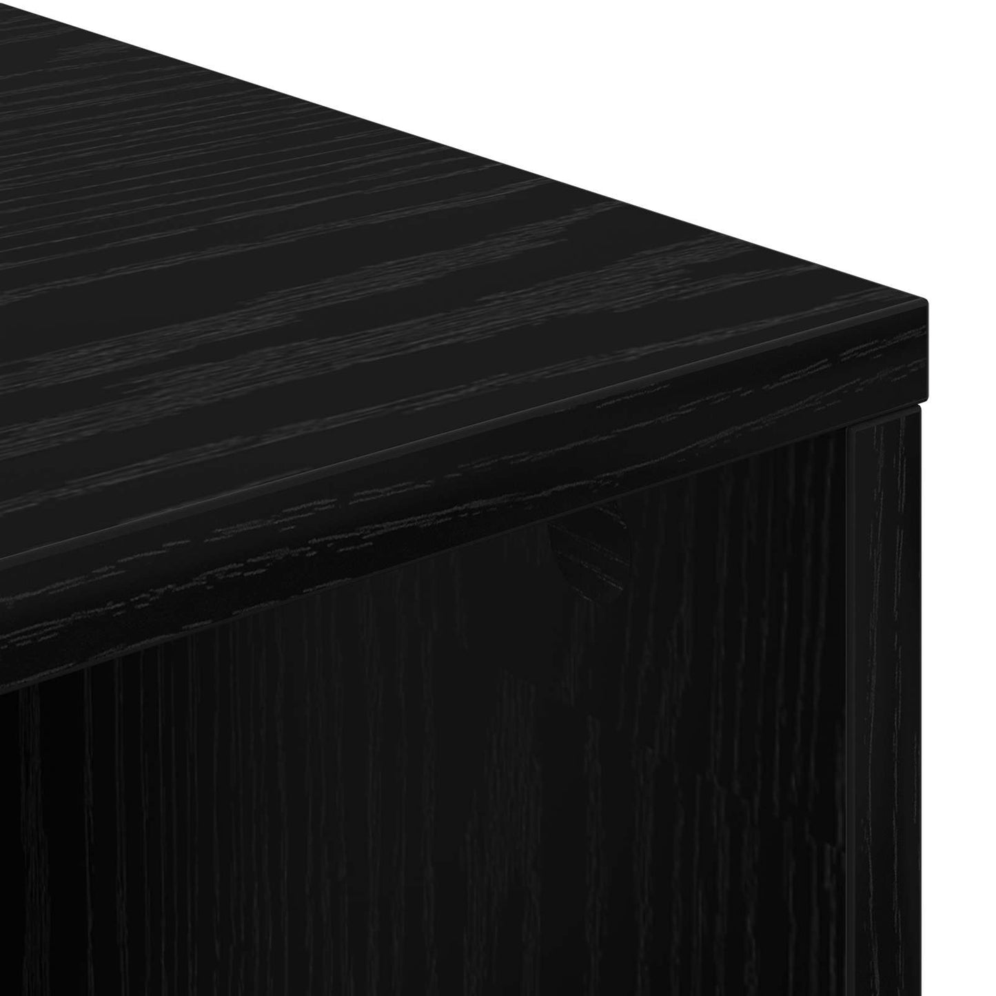 Serviesskap med skuff Svart Eik 102 x 31 x 99,5 cm