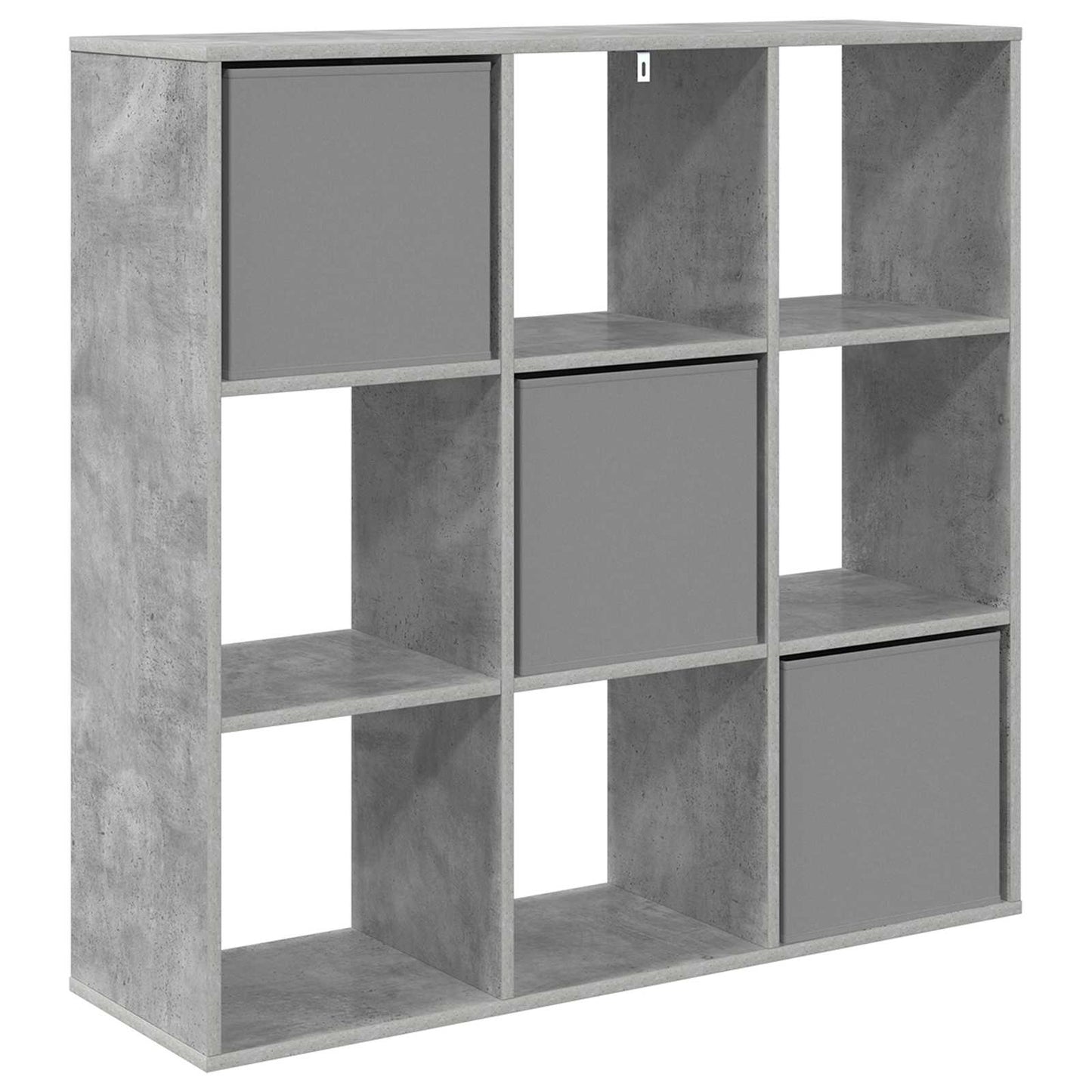 Serviesskap med skuff Betonggrå 102 x 31 x 99,5 cm