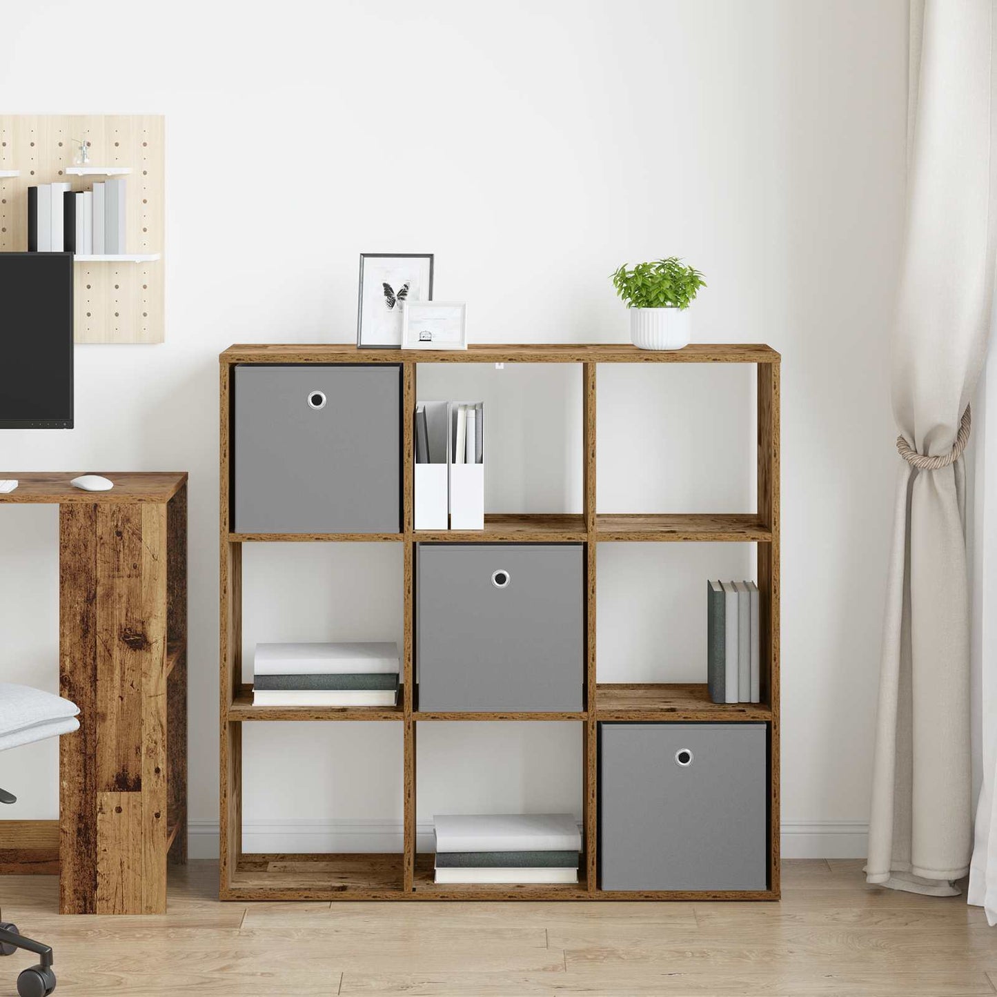 Serviesskap med skuff Gammelt tre 102 x 31 x 99,5 cm
