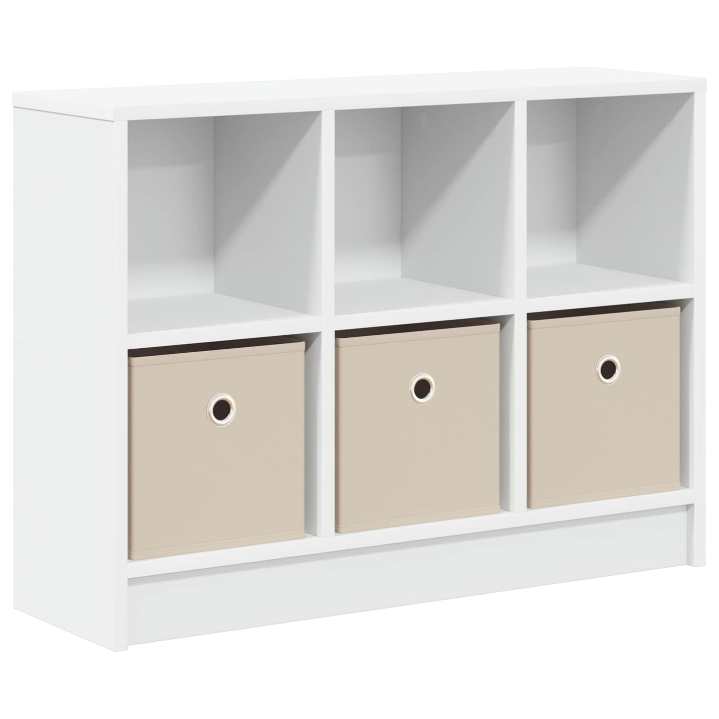 Serviesskap med skuff Hvit 73,5 x 22,5 x 53,5 cm