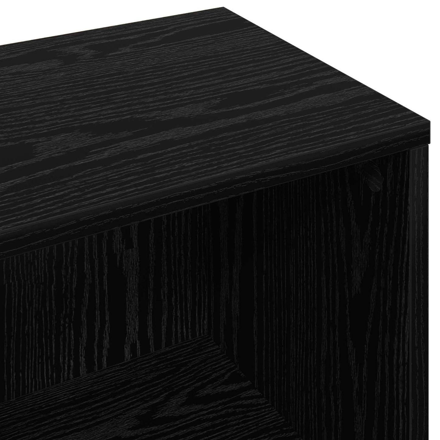 Serviesskap med skuff Svart Eik 73,5 x 22,5 x 53,5 cm