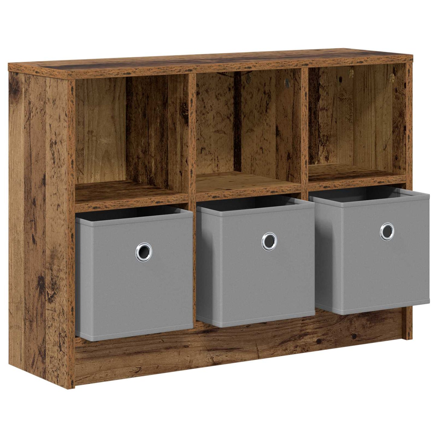 Serviesskap med skuff Gammelt tre 73,5 x 22,5 x 53,5 cm