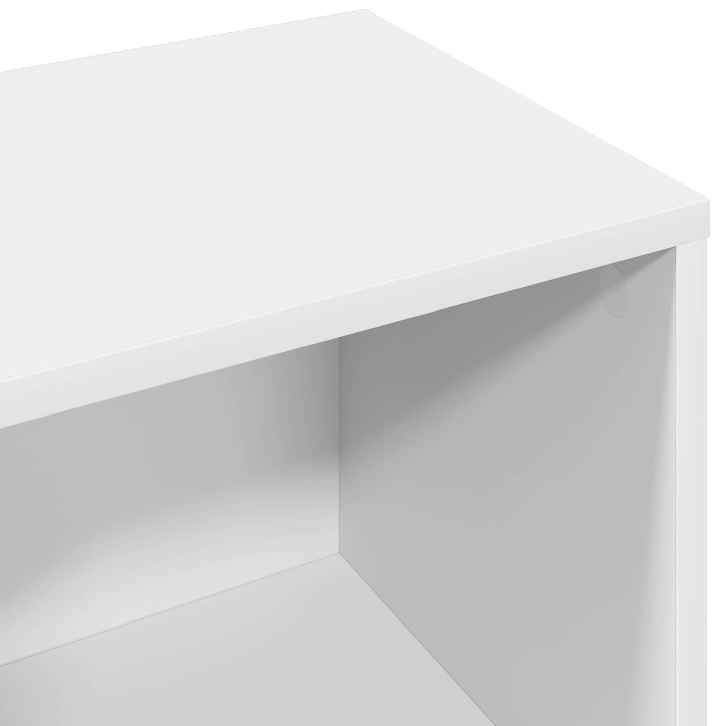 Serviesskap med skuff Hvit 88,5 x 27,5 x 63,5 cm