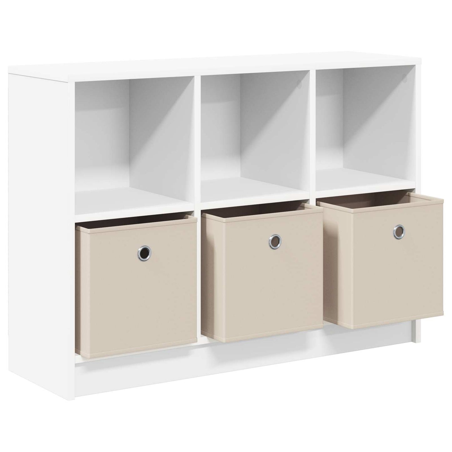 Serviesskap med skuff Hvit 88,5 x 27,5 x 63,5 cm