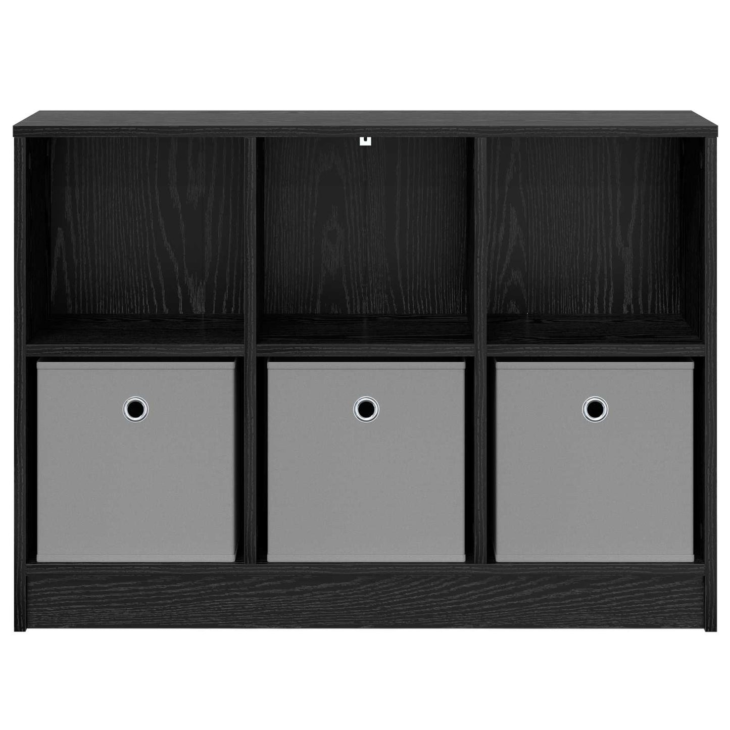 Serviesskap med skuff Svart Eik 88,5 x 27,5 x 63,5 cm