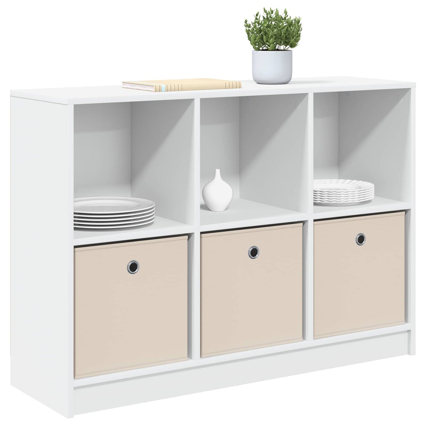 Serviesskap med skuff Hvit 102 x 32 x 73,5 cm