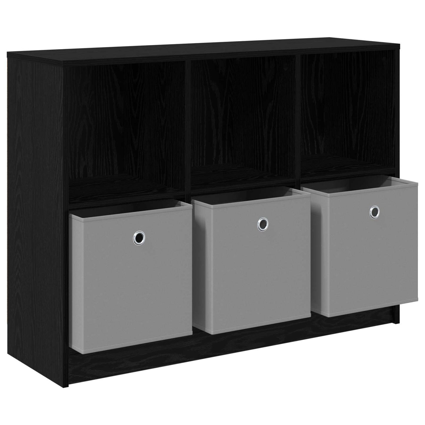 Serviesskap med skuff Svart Eik 102 x 32 x 73,5 cm