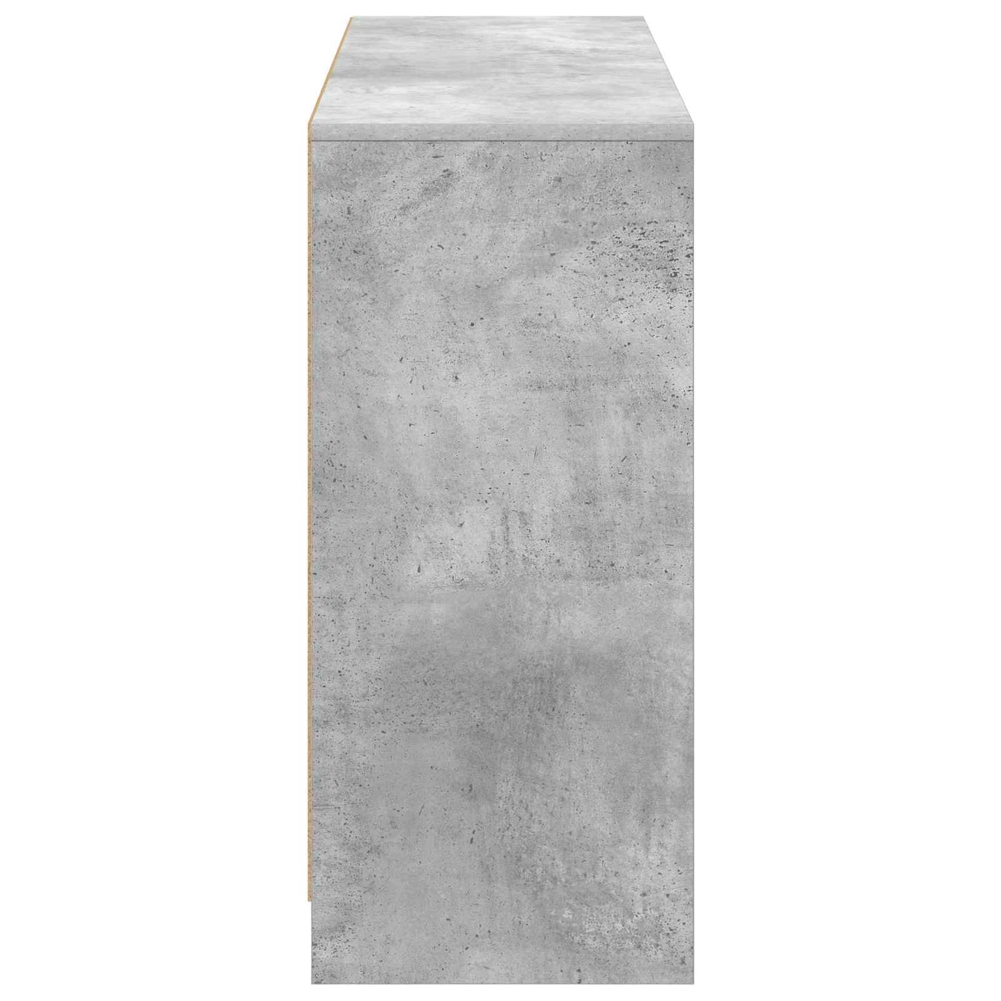 Serviesskap med skuff Betonggrå 102 x 32 x 73,5 cm