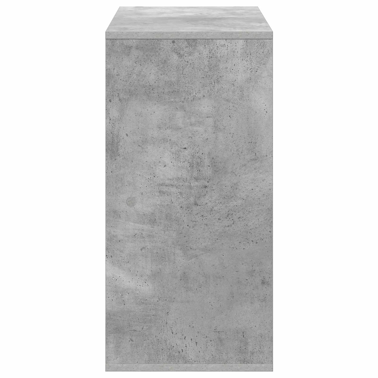 Serviesskap med skuff Betonggrå 68,5 x 32 x 67 cm
