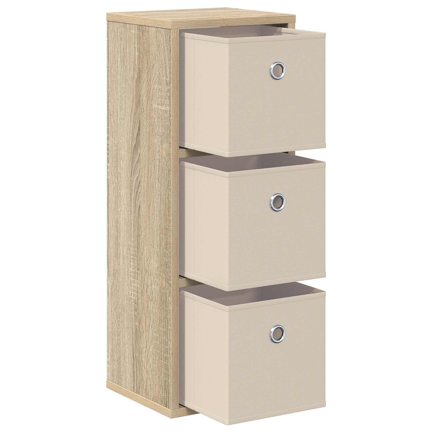 Serviesskap med skuff Sonoma eik 25,5 x 22 x 69,5 cm