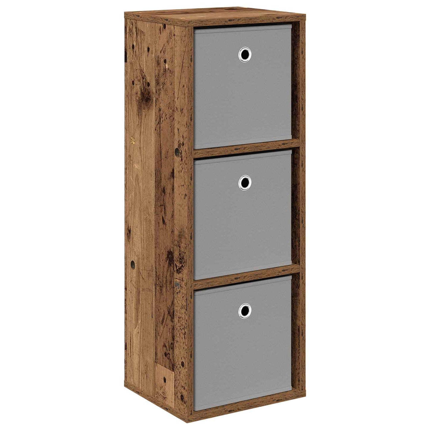 Serviesskap med skuff Gammelt tre 30,5 x 27 x 84,5 cm