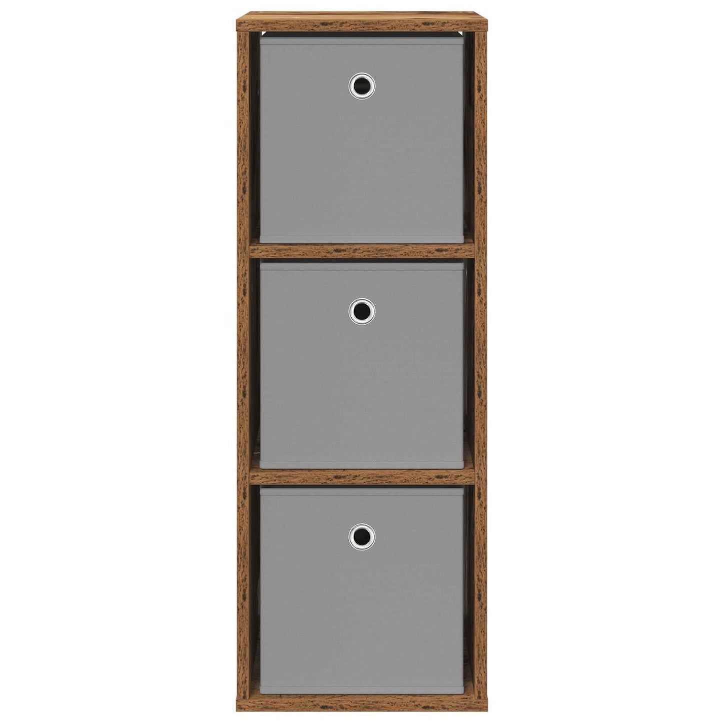 Serviesskap med skuff Gammelt tre 30,5 x 27 x 84,5 cm