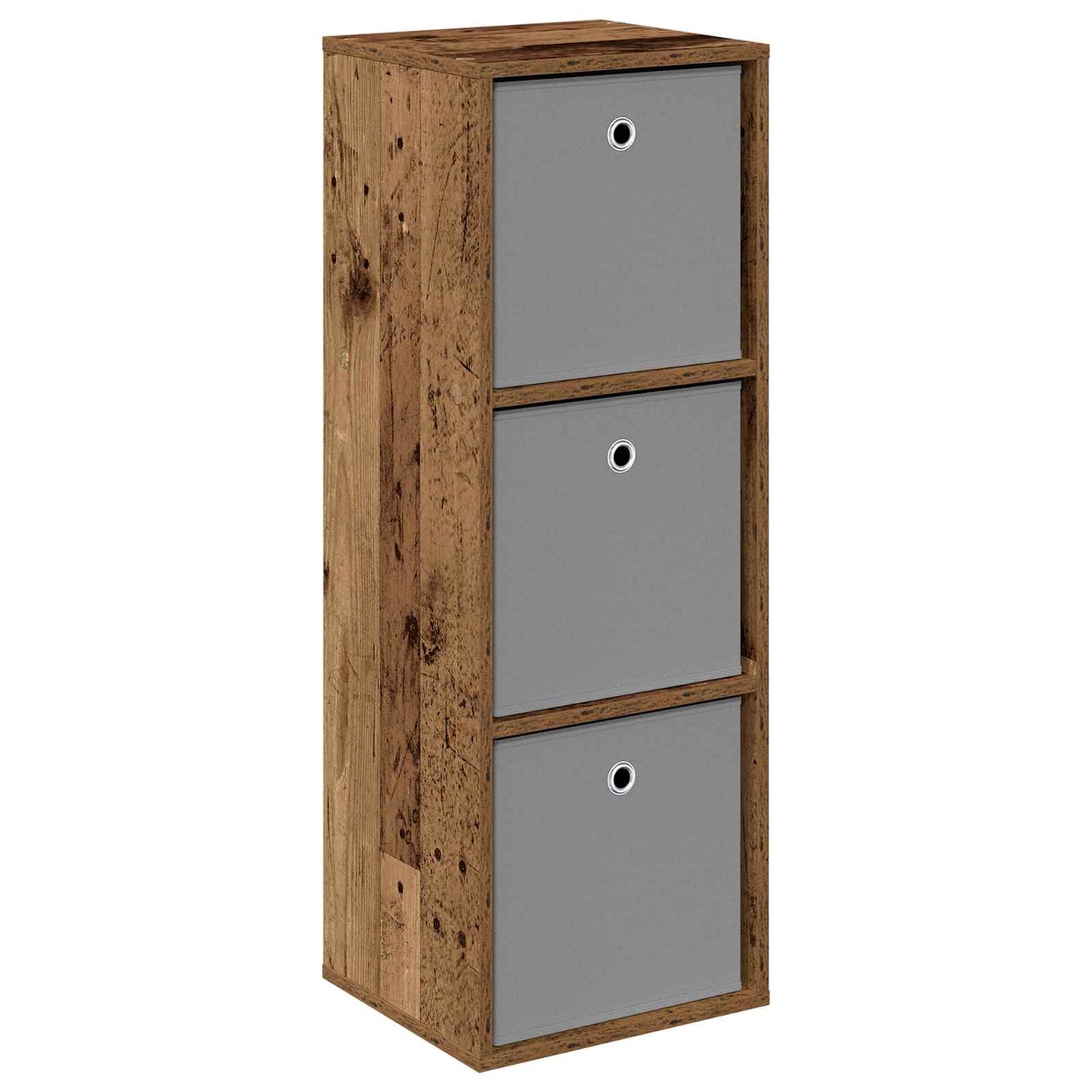 Serviesskap med skuff Gammelt tre 35 x 32 x 99,5 cm