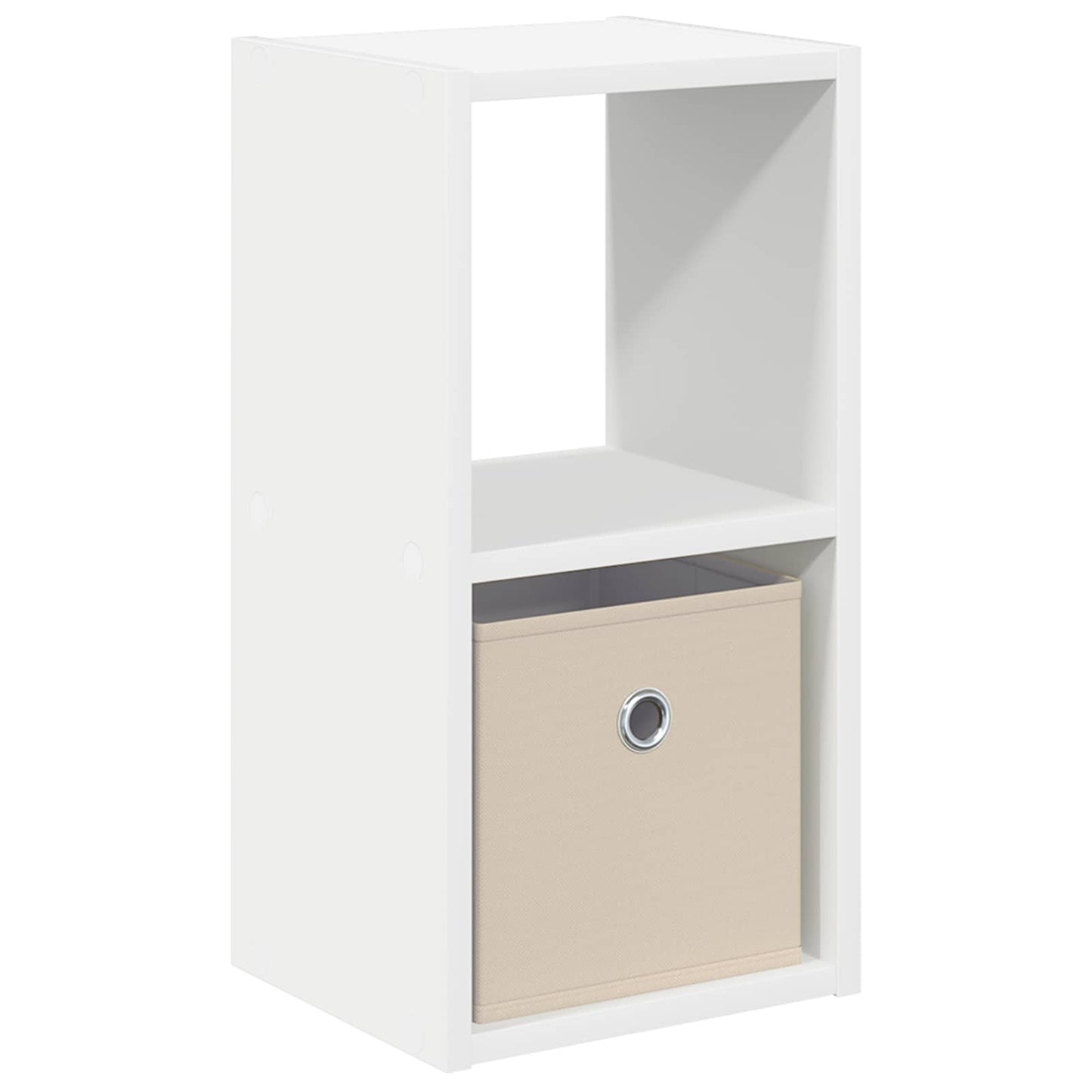 Nattbord med skuff Hvit 25,5 x 22 x 49,5 cm Konstruert tre