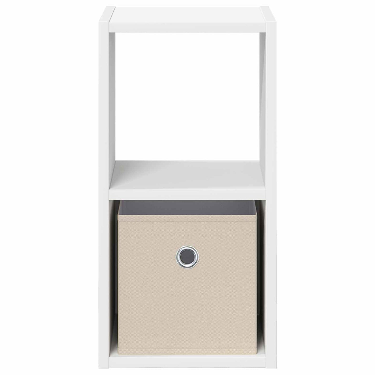 Nattbord 2 pcs Hvit 25,5 x 22 x 49,5 cm Konstruert tre