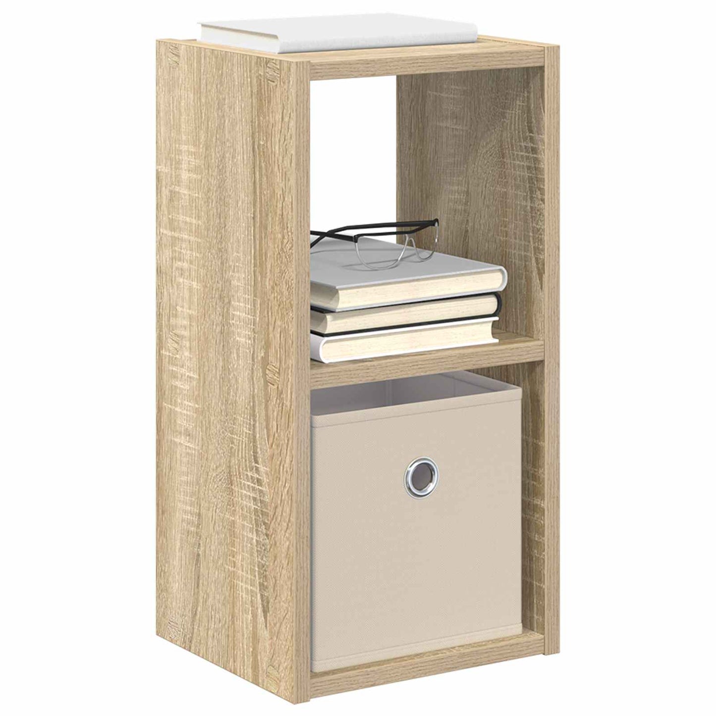 Nattbord 2 pcs Sonoma eik 25,5 x 22 x 49,5 cm Konstruert tre