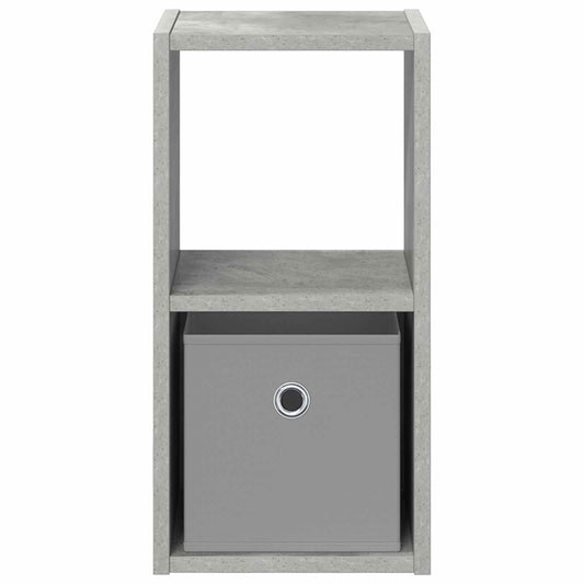 Nattbord med skuff Betonggrå 25,5 x 22 x 49,5 cm Konstruert tre