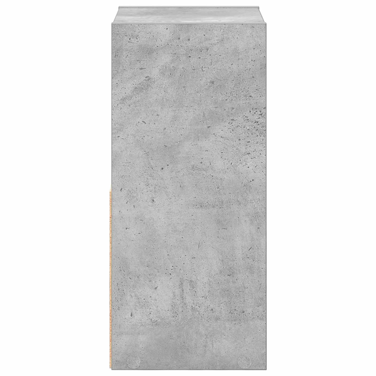 Nattbord 2 pcs Betonggrå 25,5 x 22 x 49,5 cm Konstruert tre