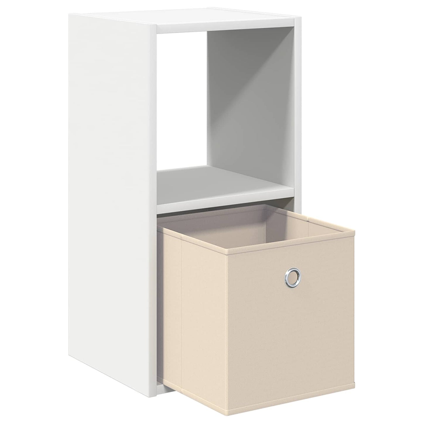Nattbord 2 pcs Hvit 30,5 x 27 x 59,5 cm Konstruert tre