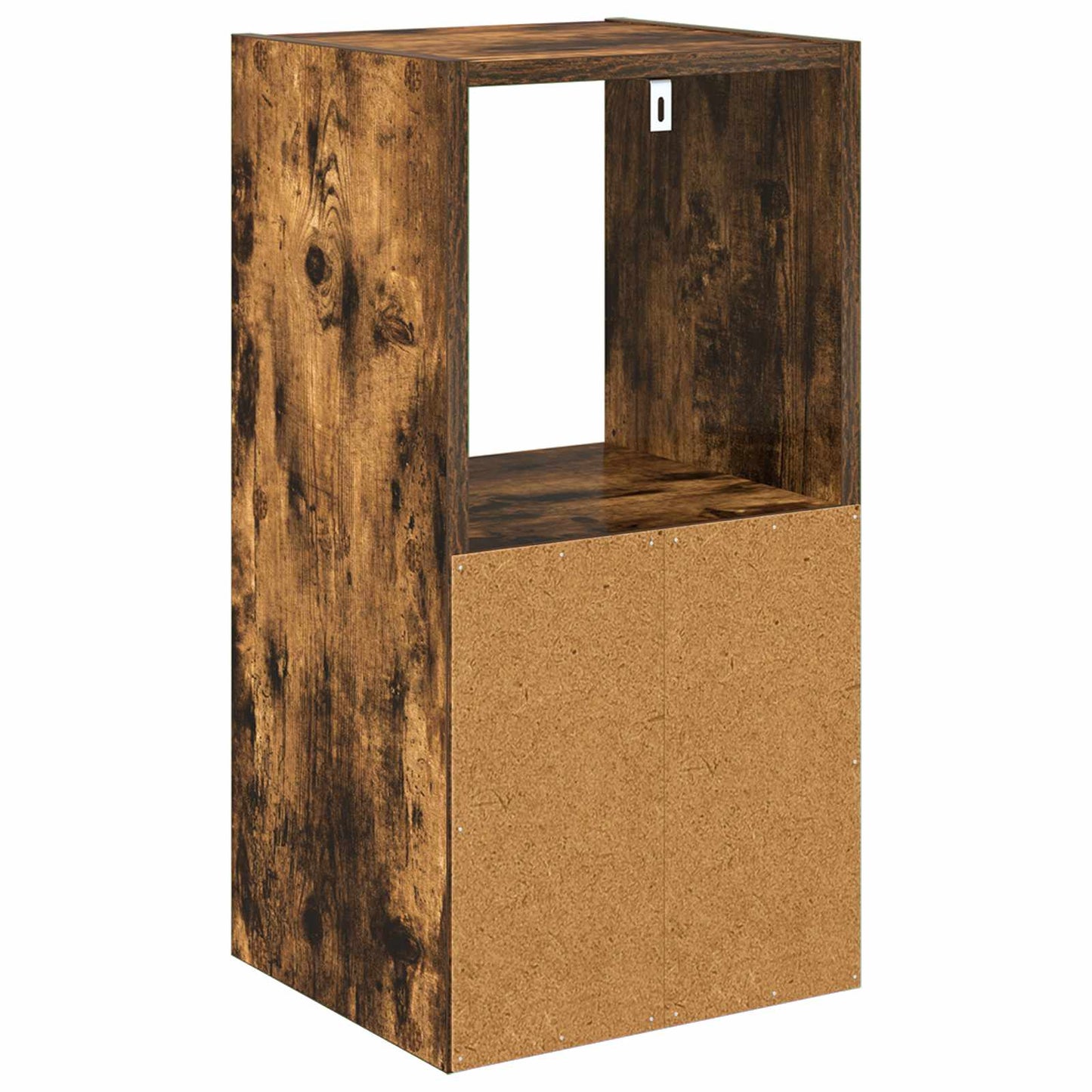 Nattbord 2 pcs Røkt eik 30,5 x 27 x 59,5 cm Konstruert tre