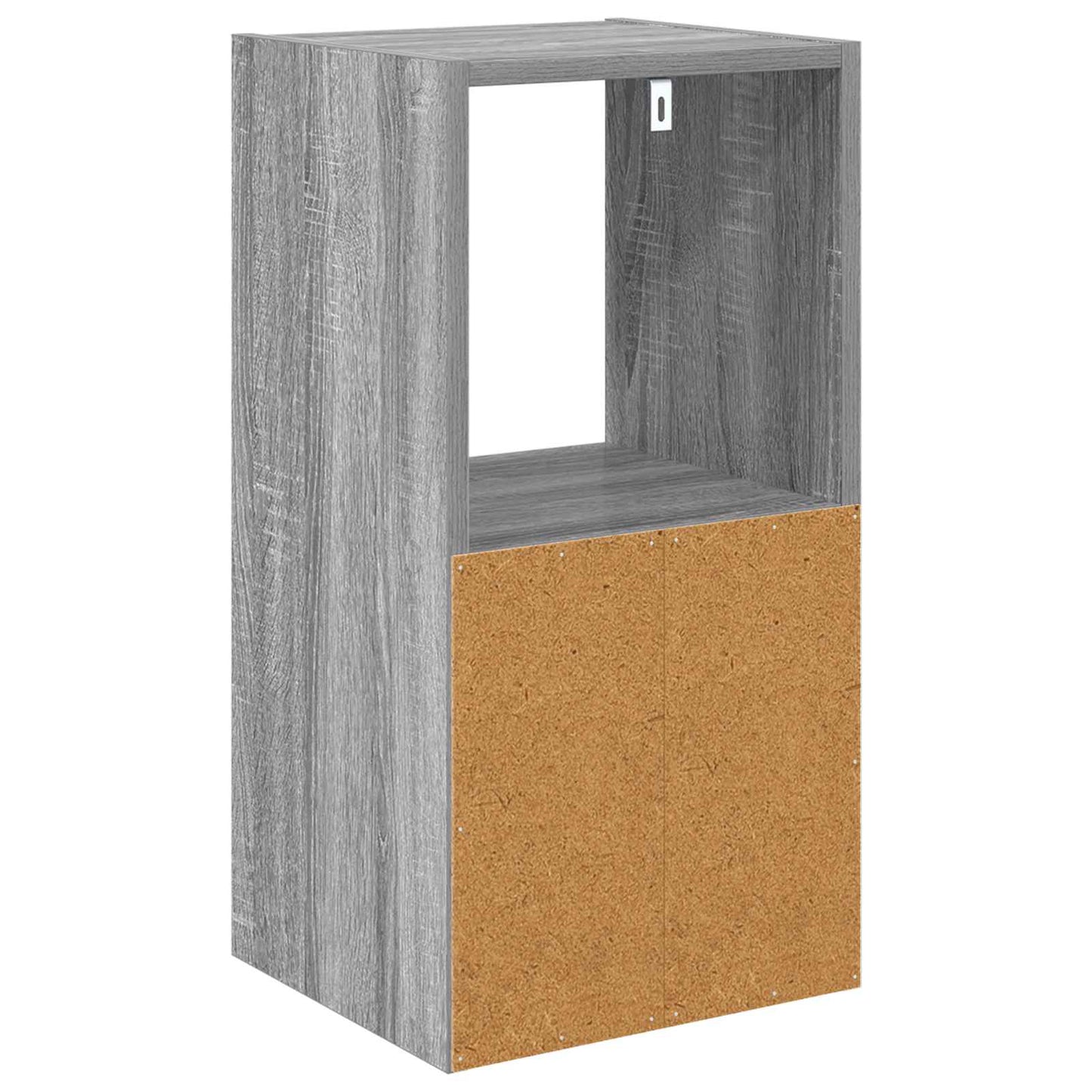 Nattbord 2 pcs Grå Sonoma 30,5 x 27 x 59,5 cm Konstruert tre