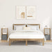 Nattbord 2 stk. Artisan Eik 30,5 x 27 x 59,5 cm Konstruert tre