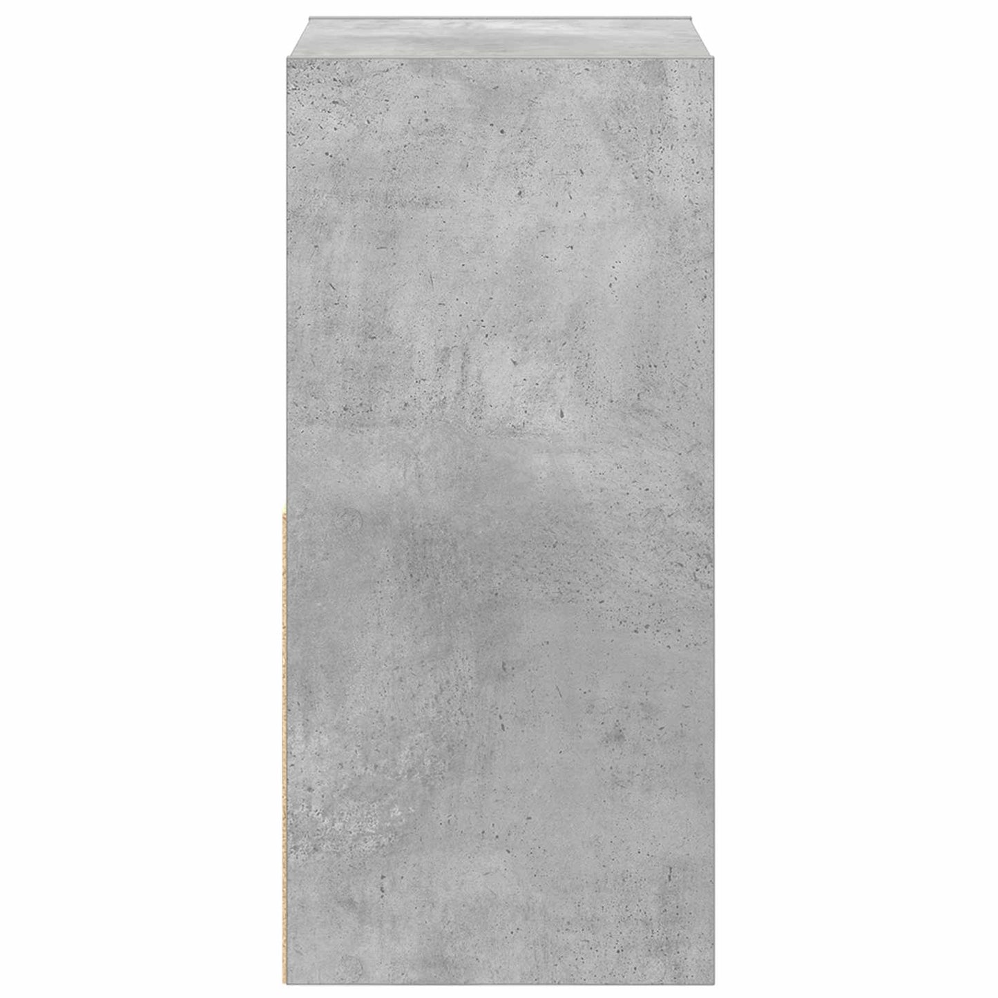 Nattbord 2 pcs Betonggrå 35 x 32 x 68,5 cm Konstruert tre